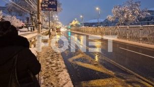 Oprezno zbog moguće poledice